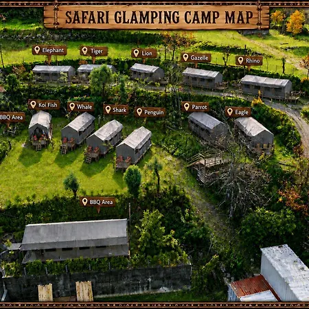 Safari Glamping Portugal Penguin 럭셔리텐트 *