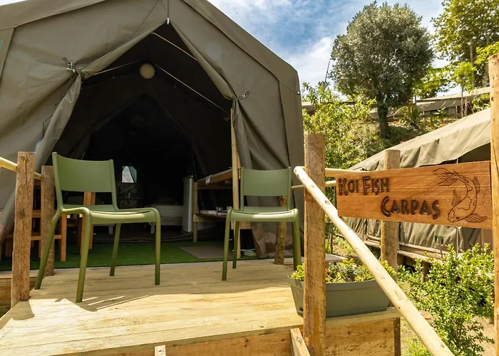 Campo de lujo Safari Glamping Portugal Penguin Ventosa (Braga)